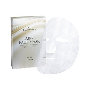 AXXZIA Beauty Force Airy Face Mask | маска для лица с комплексом пептидов и гиалуроновой кислотой,7 шт