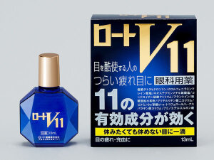 ROHTO V11 MILD | мягкие капли для глаз | 11 компонентов 