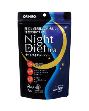 ORIHIRO NIGHT DIET | ночной чай для похудения | 20 пакетиков по 2 гр.