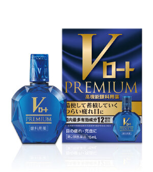 ROHTO | V PREMIUM | vitaminized eye drops | 15 ml