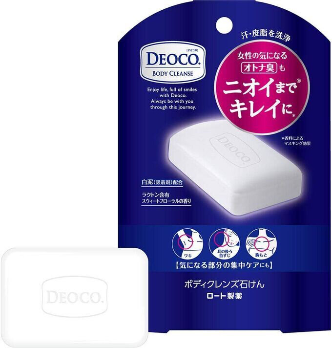 ROHTO DEOCO BODY CLEANSE SOAP | мыло против возрастного запаха