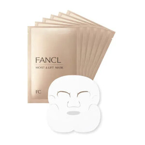 FANCL | MOIST & LIFT MASK | подтягивающая и увлажняющая маска для лица, 6 шт.