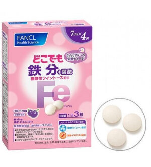 FANCL | FE & VEGETABLE TWINTOSE | железо | 28 дней