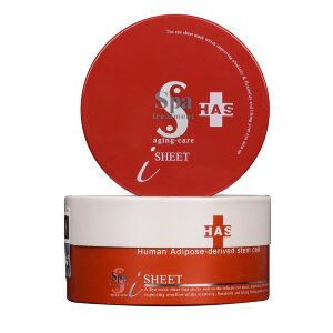 SPA TREATMENT HAS ISHEET / Патчи для лица с экстрактом стволовых клеток ,30 пар