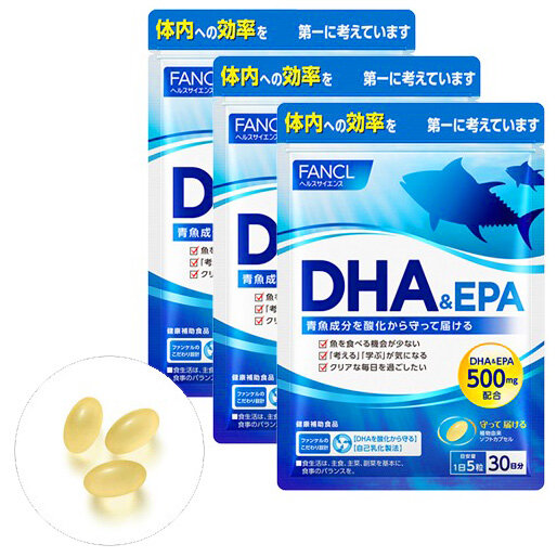 FANCL / DHA & EPA , курс 30 дней