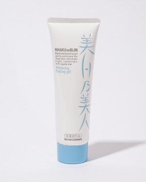 BRAIN COSMOS BIHAKU NO BIJIN | MEDICATED PEELING GEL | лечебный отбеливающий пилинг-гель для лица |120 гр