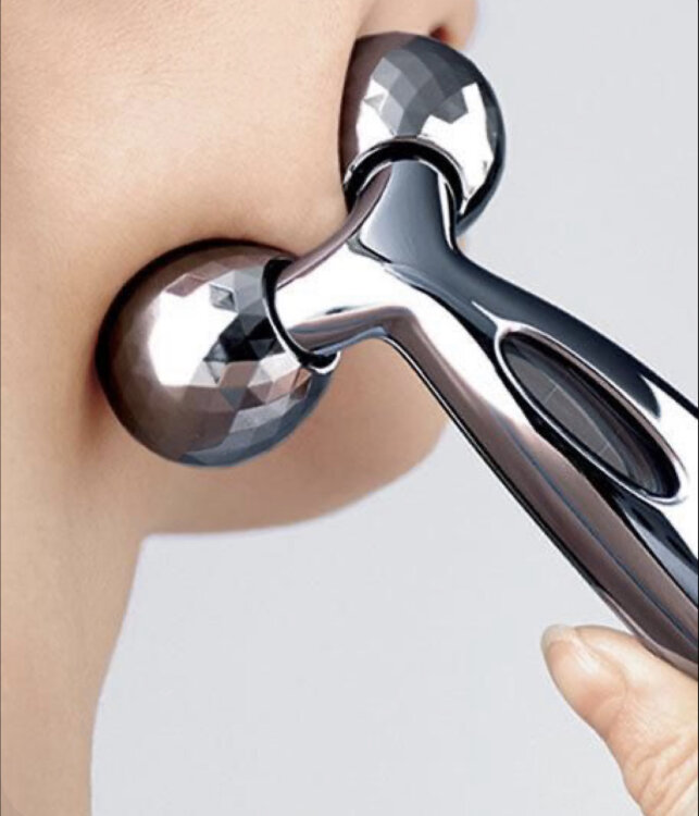 РОЛИКОВЫЙ МАССАЖЕР ДЛЯ ЛИЦА И ТЕЛА FACE AND BODY 3D ROLLER