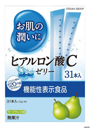 EARTH HYALURONIC ACID C JELLY | японская питьевая гиалуроновая кислота в форме желе со вкусом груши| 31 день