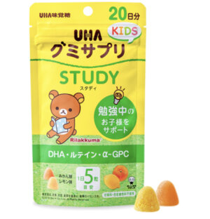 UHA | ДЕТСКИЕ ВИТАМИНЫ STUDY ДЛЯ ПОДДЕРЖКИ УМСТВЕННОЙ АКТИВНОСТИ.