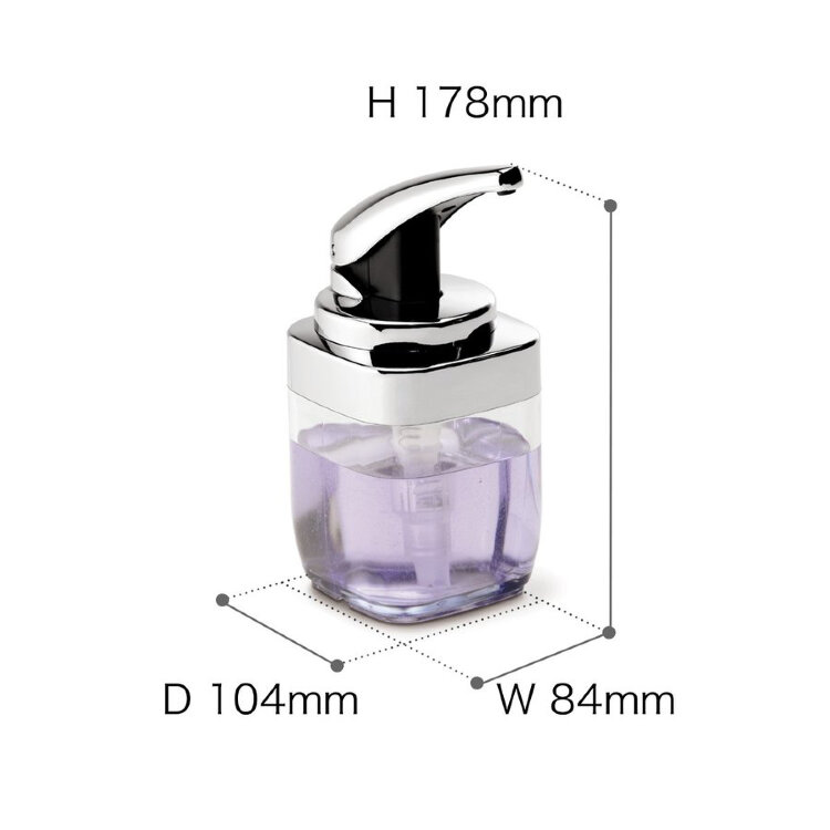 Дозатор жидкого мыла Simplehuman
