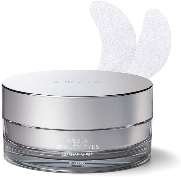 AXXZIA Beauty Eyes Essence Sheet Омолаживающие патчи с экстрактом очанки и пептидами